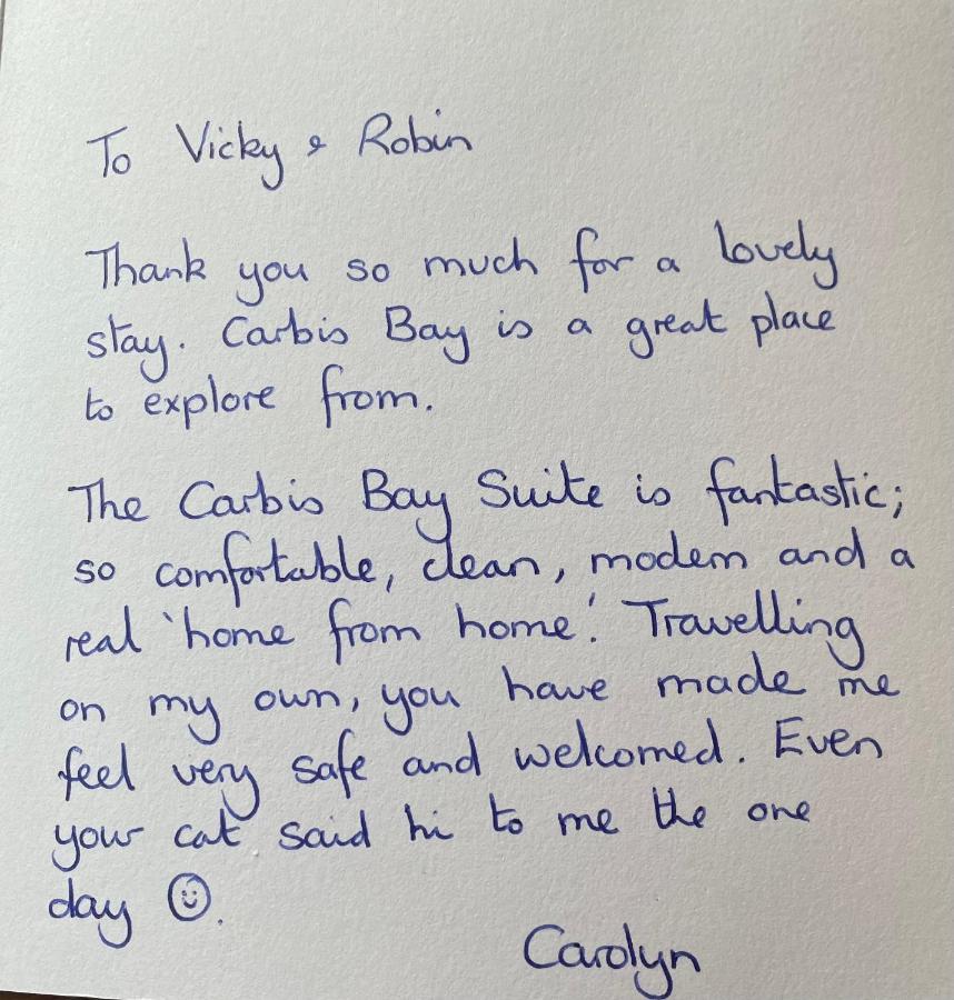 Carbis Bay Suite, Carbis Bay, St Ives, Free Parking, Near Beach Exteriér fotografie